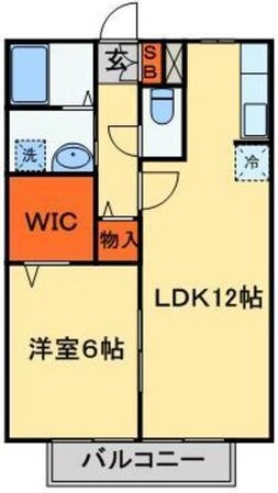 ウィンディアの物件間取画像